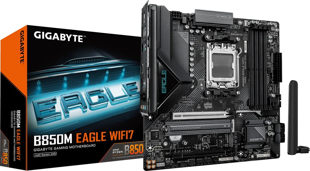 pagrindinė plokštė Gigabyte B850M EAGLE WIFI7