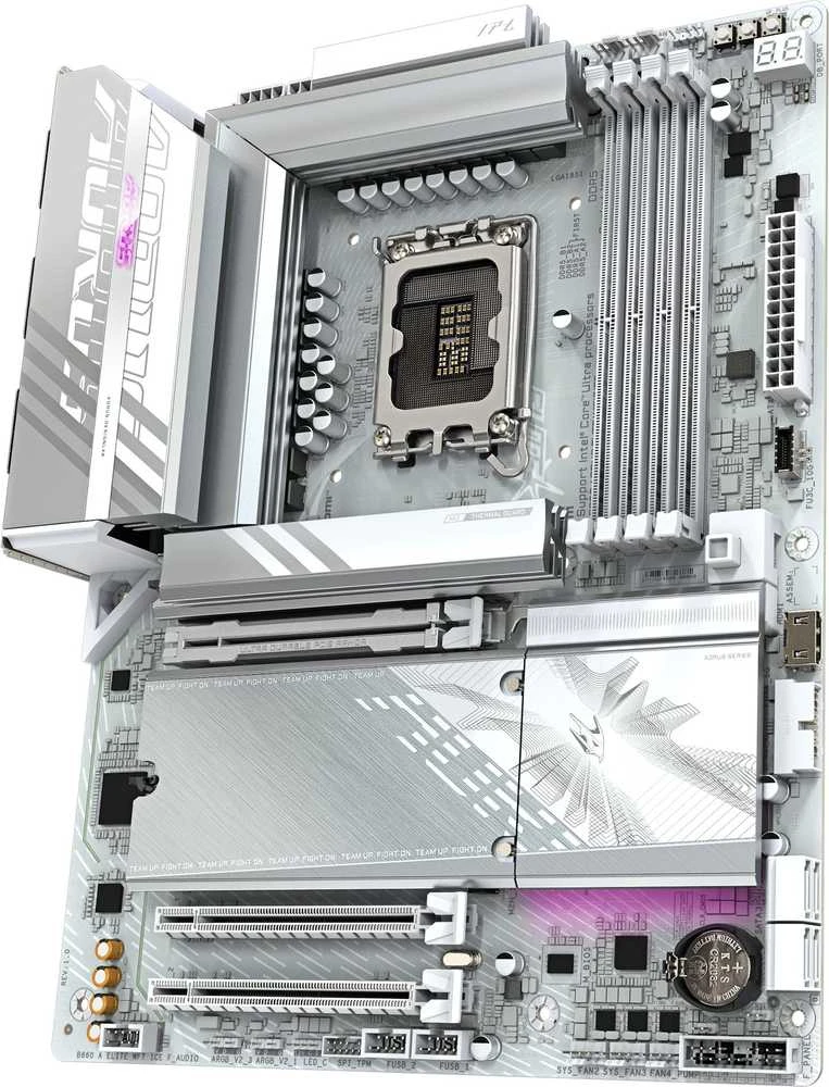 Pagrindinė plokštė Gigabyte B860 A ELITE WF7 ICE