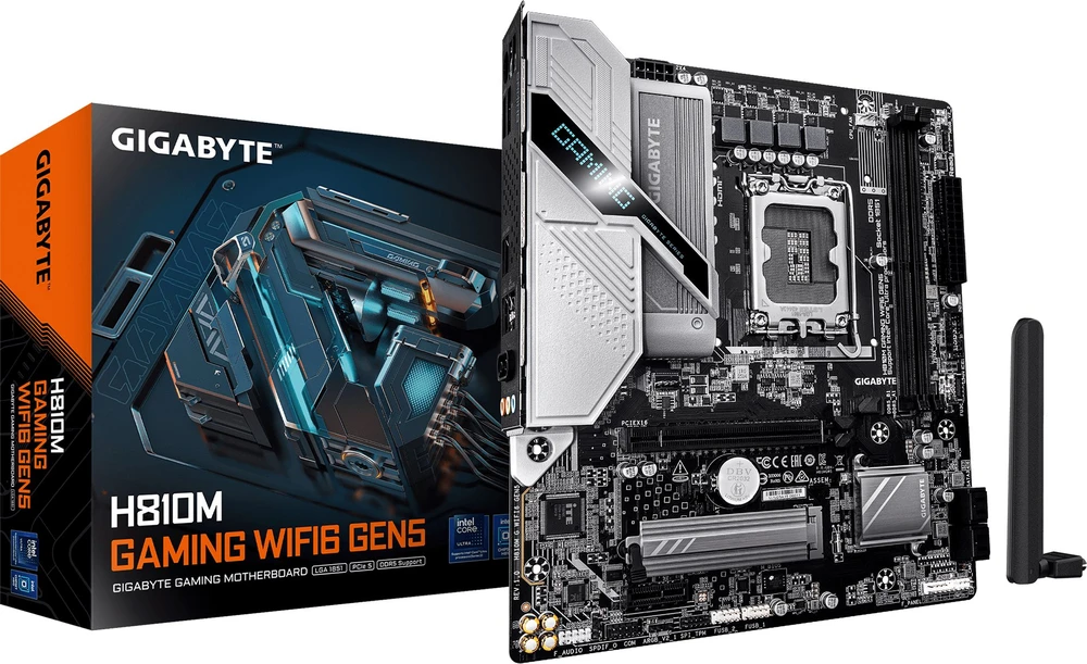 pagrindinė plokštė Gigabyte H810M GAMING WIFI6 GEN5