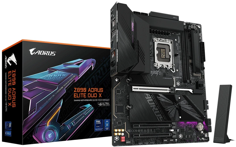 pagrindinė plokštė Gigabyte Z890 AORUS ELITE DUO X