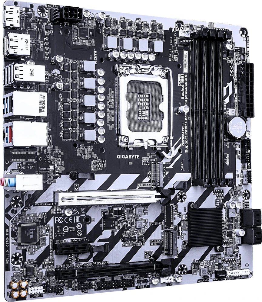 pagrindinė plokštė Gigabyte Q870M D3H