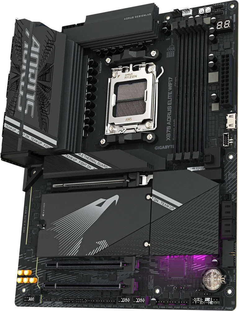 Pagrindinė plokštė GIGABYTE X870 A ELITE WIFI7 AM5 ATX MB
