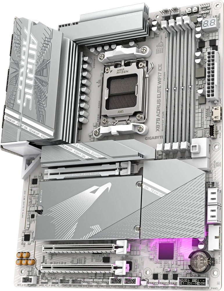 Pagrindinė plokštė GIGABYTE X870 AORUS ELITE WIFI7 ICE