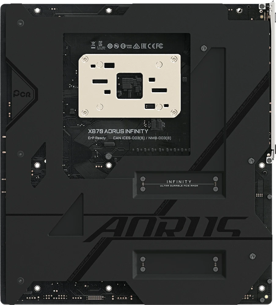 Gigabyte pagrindinė plokštė x870 aorus infinity am5 4ddr5 atx