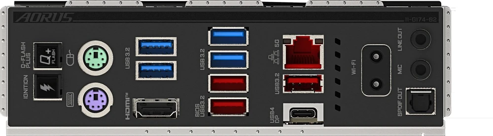 Gigabyte pagrindinė plokštė x870 aorus infinity am5 4ddr5 atx