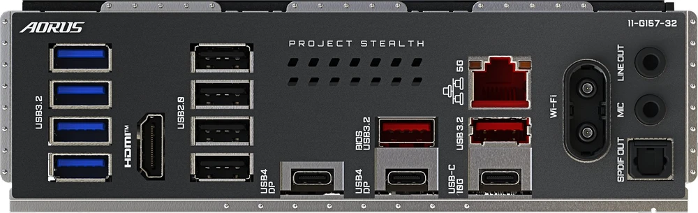 Pagrindinė plokštė GIGABYTE X870 AORUS STEALTH AMD X870 AM5 lizdas ATX