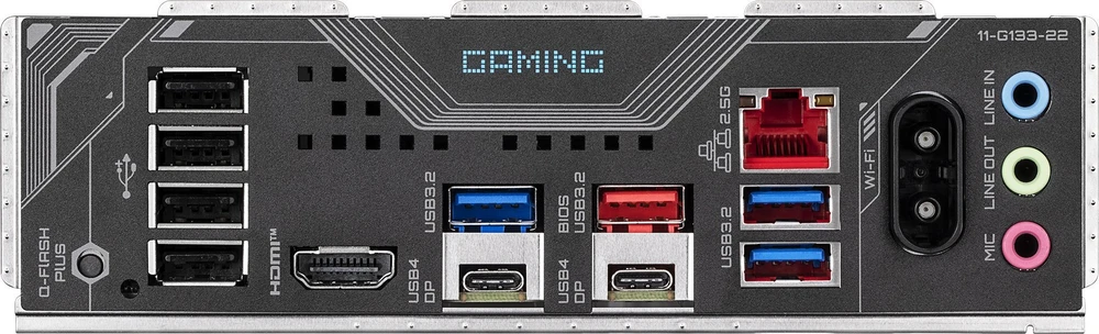 Pagrindinė plokštė GIGABYTE X870 GAMING WF6 AM5 4xDDR5 6xSATA 3xM.2
