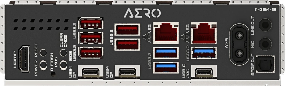 Pagrindinė plokštė Gigabyte X870E AERO X DARK WOOD