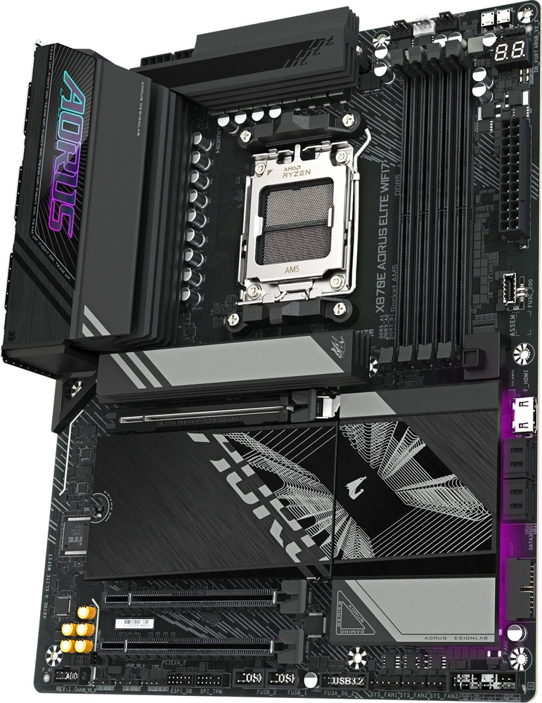 Pagrindinė plokštė GIGABYTE X870E A ELITE WIFI7 AM5 ATX MB