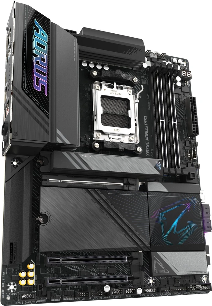 Pagrindinė plokštė GIGABYTE X870E AORUS PRO AM5 ATX MB