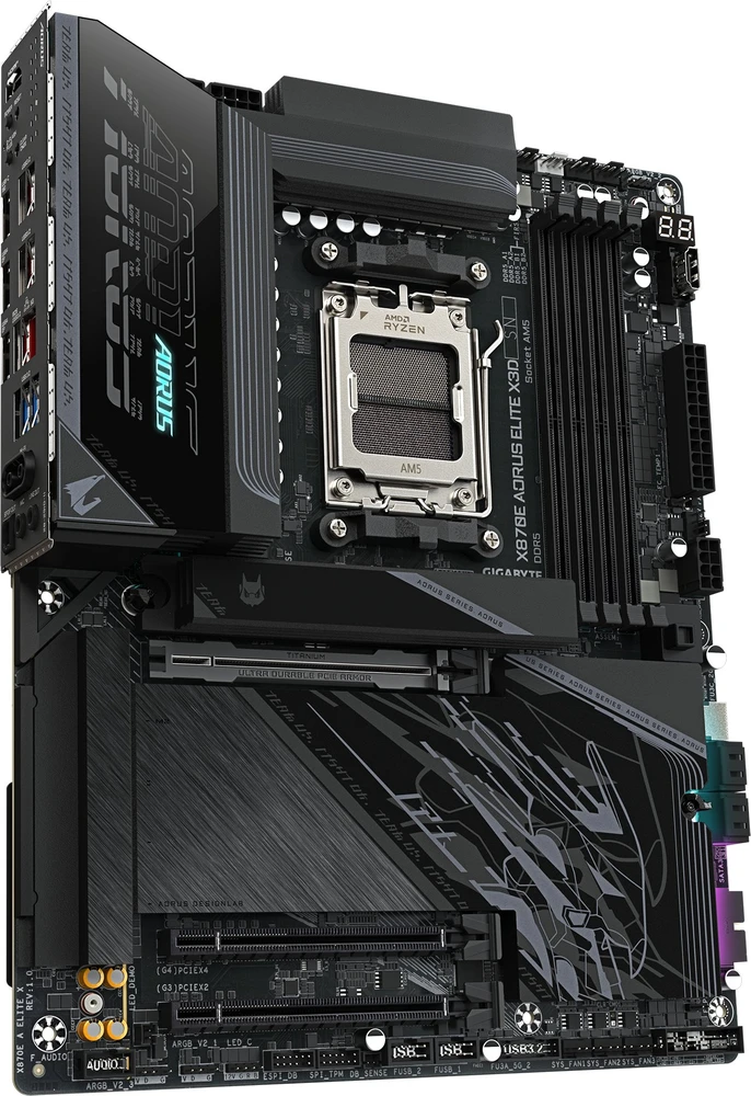 Pagrindinė plokštė Gigabyte X870E AORUS ELITE X3D