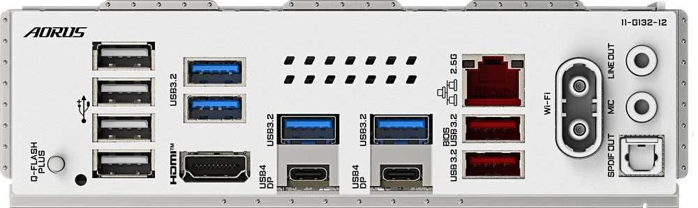 Pagrindinė plokštė GIGABYTE X870E A ELITE WF7 ICE AM5 4xDDR5 4xM.2 4xSATA