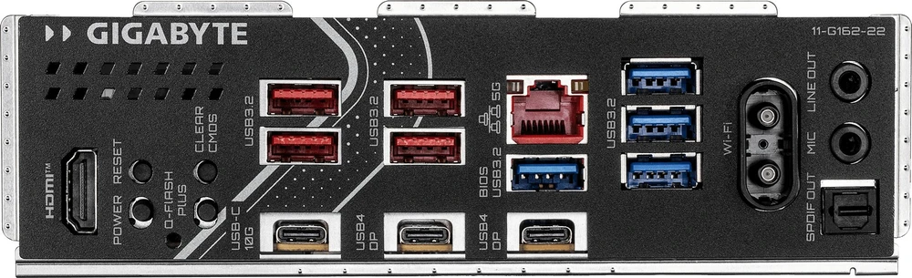 Pagrindinė plokštė GIGABYTE X870E EAGLE X3D WIFI7 AMD X870E AM5 lizdas ATX