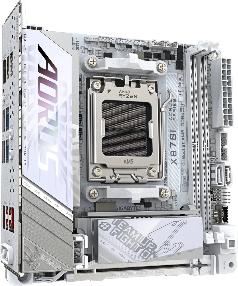 Pagrindinė plokštė GIGABYTE X870I AORUS PRO ICE AM5 ITX MB