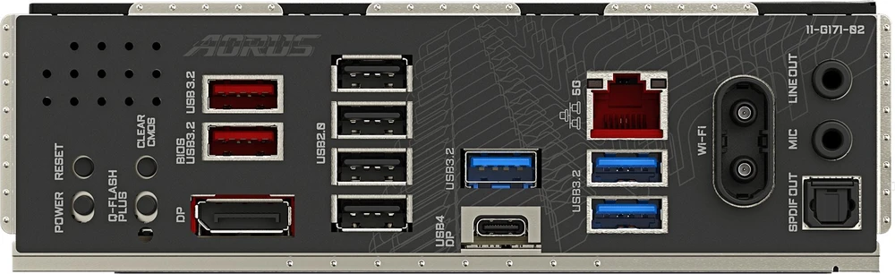 Gigabyte Z890 AORUS ELITE WIFI7 PLUS pagrindinė plokštė