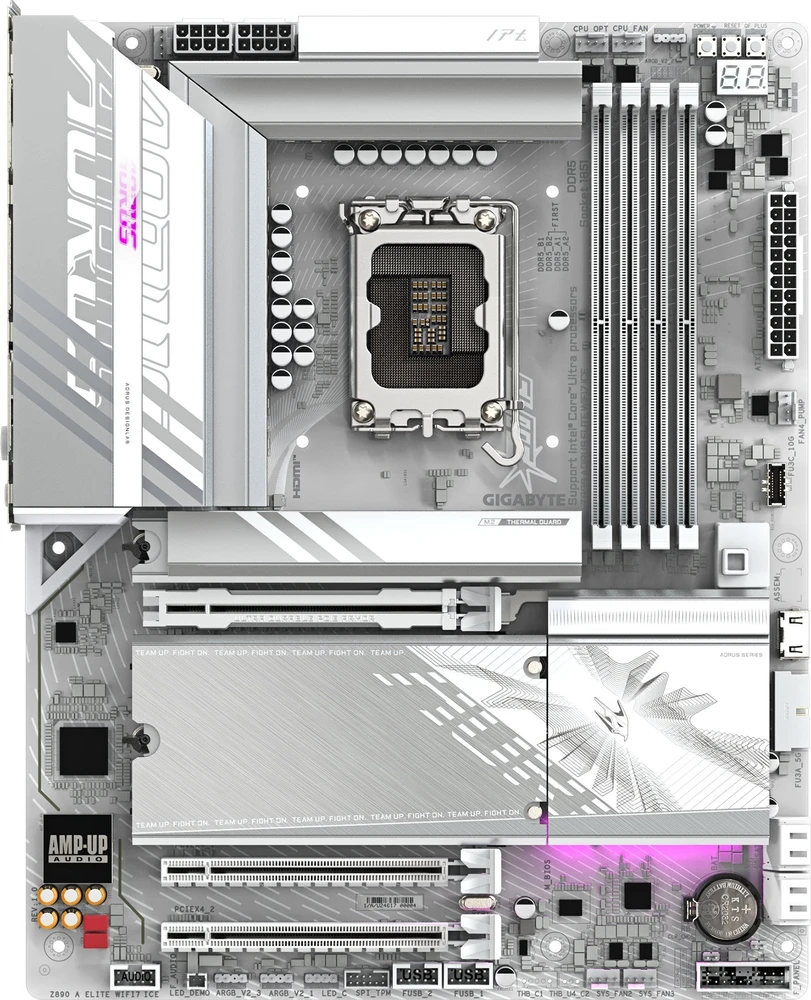 Pagrindinė plokštė GIGABYTE Z890 A ELITE WF7 ICE