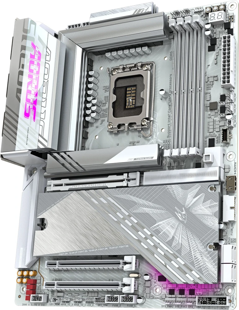 Pagrindinė plokštė GIGABYTE Z890 A ELITE X ICE