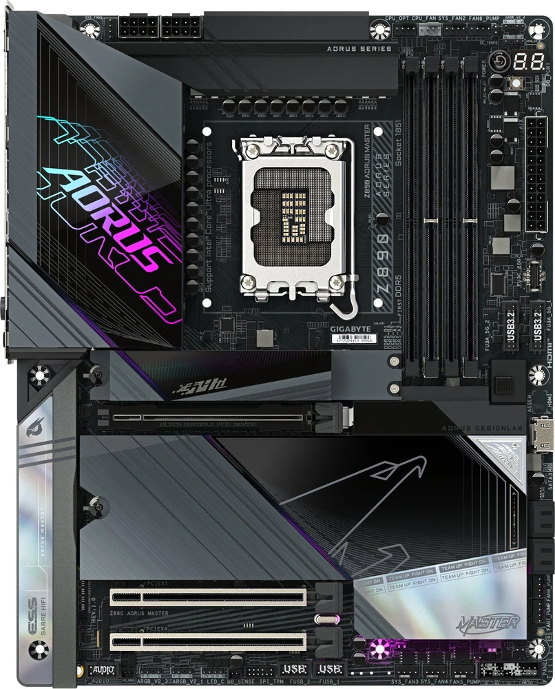 Pagrindinė plokštė GIGABYTE Z890 AORUS MASTER