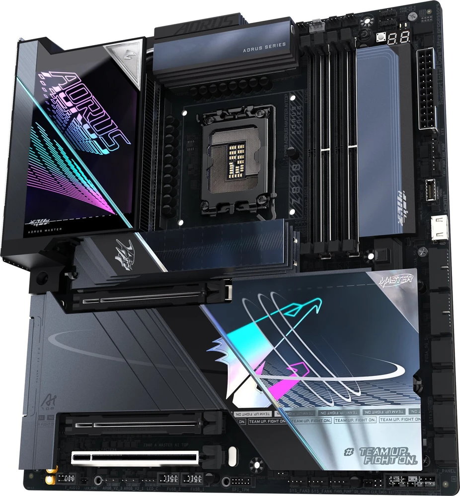 „GIGABYTE Z890 Aorus Master AI Top“ pagrindinė plokštė, LGA 1851 lizdas, „Intel Z890“, eATX, DDR5