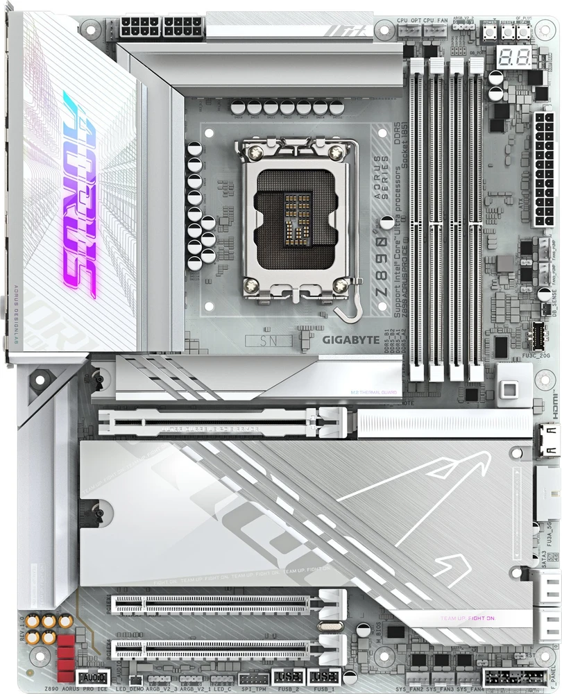 Pagrindinė plokštė GIGABYTE Z890 AORUS PRO ICE