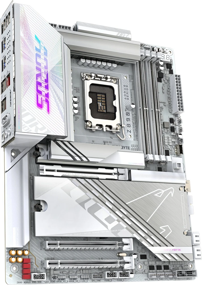 Pagrindinė plokštė GIGABYTE Z890 AORUS PRO ICE