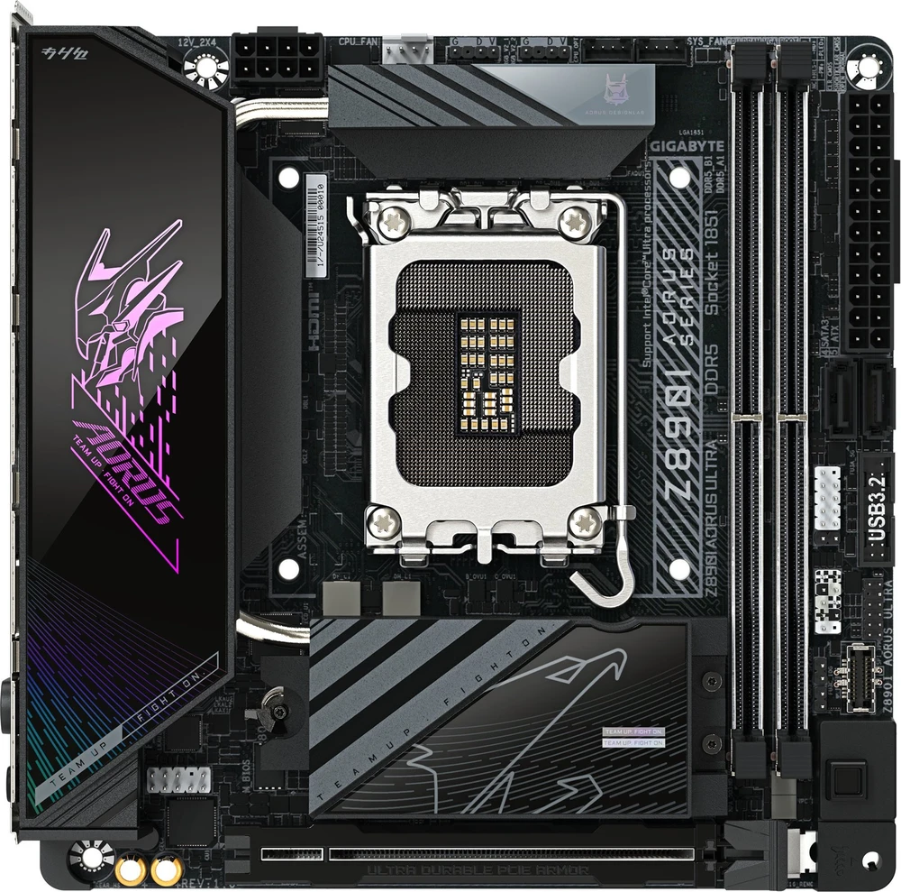 Pagrindinė plokštė GIGABYTE Z890I AORUS ULTRA