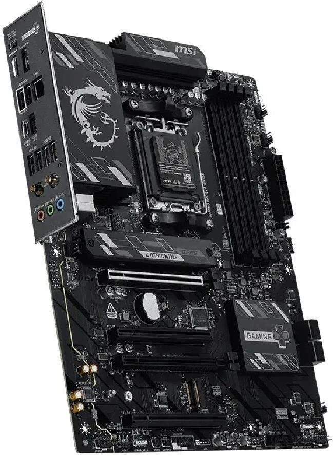 MSI B850 GAMING PRO WIFI6E pagrindinė plokštė AMD B850 su AM5 ATX lizdu