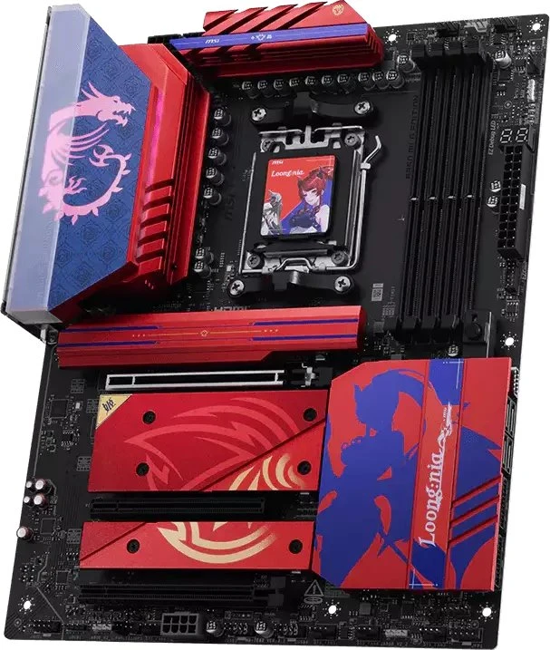 pagrindinė plokštė MSI B850 MLG EDITION