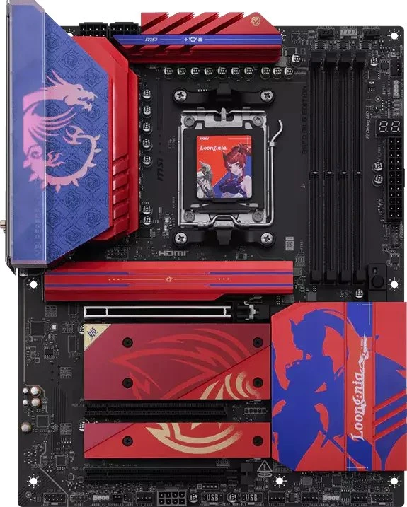 pagrindinė plokštė MSI B850 MLG EDITION