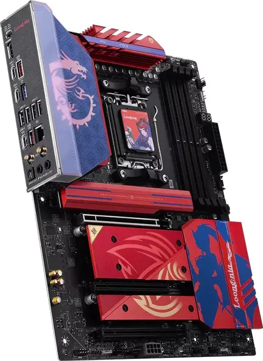 pagrindinė plokštė MSI B850 MLG EDITION