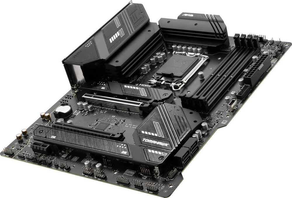 Pagrindinė plokštė MSI MAG B760 TOMAHAWK WIFI | Intel B760 Express | LGA1700 | ATX | Atmintis DDR5 | Atminties lizdai 4 | 1xPCI-Express 1x | 2xPCI-Express 16x | 3xM.2 | 1xHDMI | 1xDisplayPort