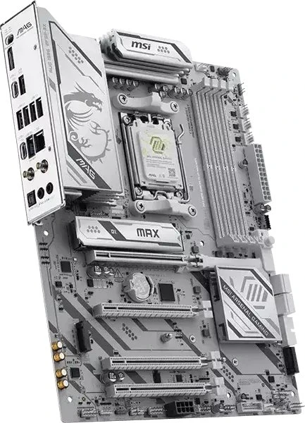 MSI MAG B850 GAMING PLUS MAX WIFI pagrindinė plokštė AMD B850 su AM5 ATX lizdu