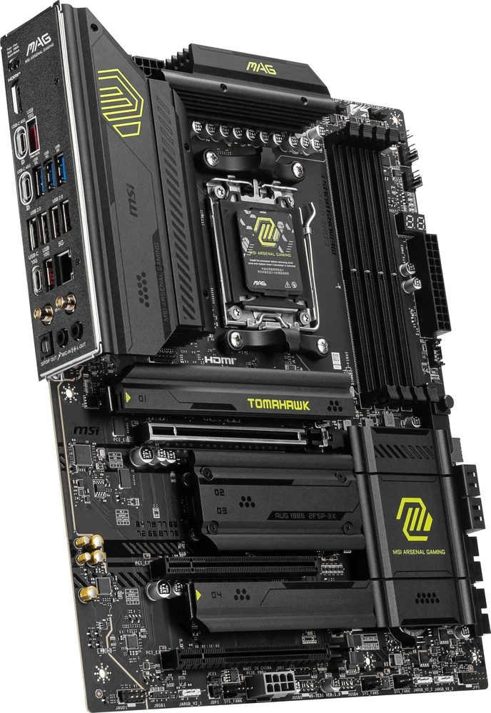 Pagrindinė plokštė MSI MAG X870 TOMAHAWK WIFI AM5 MB 4xDDR5 4xSATA 4xM.2
