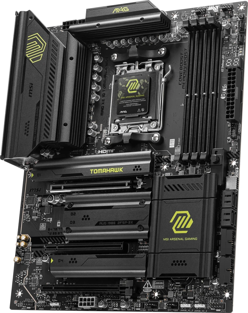 Pagrindinė plokštė MSI MAG X870 TOMAHAWK WIFI AM5 MB 4xDDR5 4xSATA 4xM.2