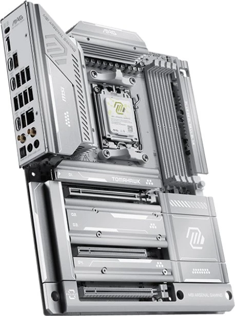 MSI MAG X870E TOMAHAWK MAX WIFI PZ pagrindinė plokštė AMD X870E su AM5 ATX lizdu