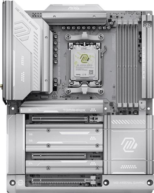 MSI MAG X870E TOMAHAWK MAX WIFI PZ pagrindinė plokštė AMD X870E su AM5 ATX lizdu