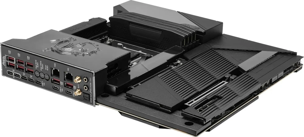 Pagrindinė plokštė MSI MEG X870E GODLIKE | Procesorių šeima AMD | Procesoriaus lizdas AM5 | Palaikomos standžiojo disko sąsajos SATA, M.2 | SATA jungčių skaičius 4