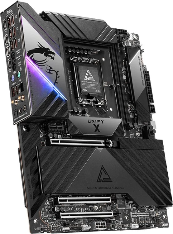 MSI MEG Z890 Unify-X pagrindinė plokštė, 1851 lizdas, Intel Z890, ATX, DDR5
