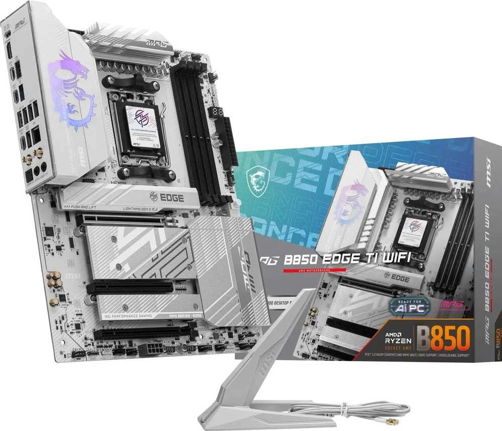 Pagrindinė plokštė MSI MPG B850 EDGE TI WIFI