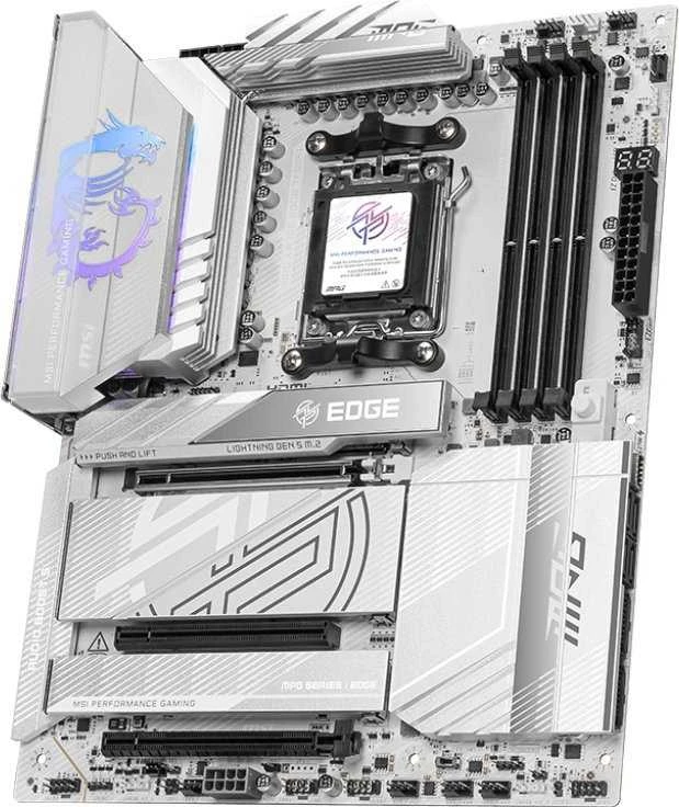 pagrindinė plokštė MSI MPG X870E EDGE TI WIFI