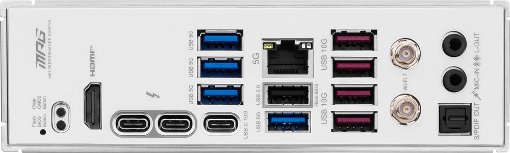 Pagrindinė plokštė MSI MPG Z890 EDGE TI WIFI | Intel Z890 | LGA1851 | ATX | Atmintis DDR5 | Atminties lizdai 4 | 1x PCI-Express 1x | 2xPCI-Express 16x | 5x M.2 | 1x HDMI | 2x Thunderbolt