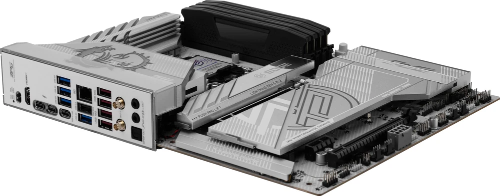 Pagrindinė plokštė MSI MPG Z890 EDGE TI WIFI | Intel Z890 | LGA1851 | ATX | Atmintis DDR5 | Atminties lizdai 4 | 1x PCI-Express 1x | 2xPCI-Express 16x | 5x M.2 | 1x HDMI | 2x Thunderbolt