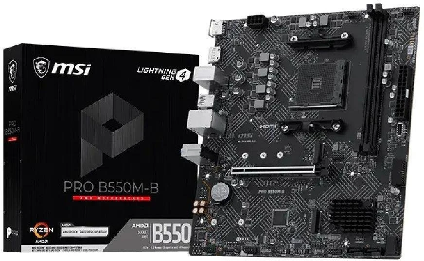 MSI PRO B550M-B pagrindinė plokštė