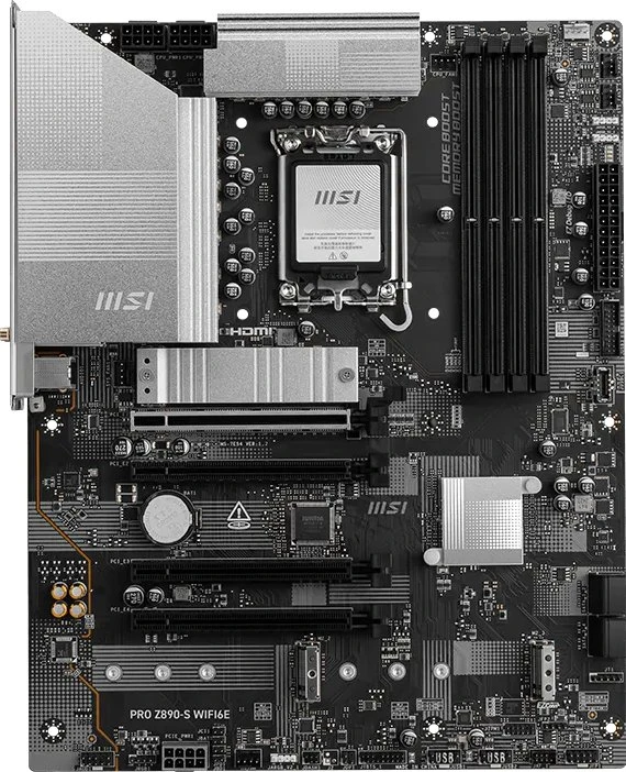 Pagrindinė plokštė MSI PRO Z890-S WIFI6E