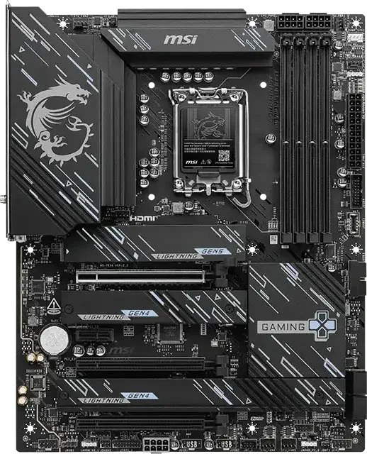 pagrindinė plokštė MSI Z890 GAMING PLUS WIFI6E