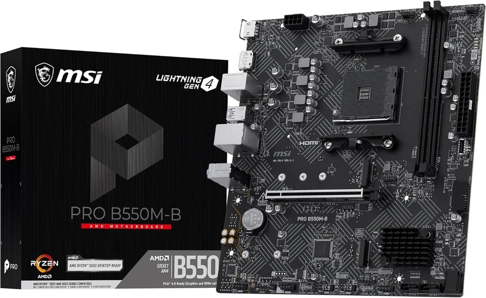 MSI PRO B550M-B pagrindinė plokštė