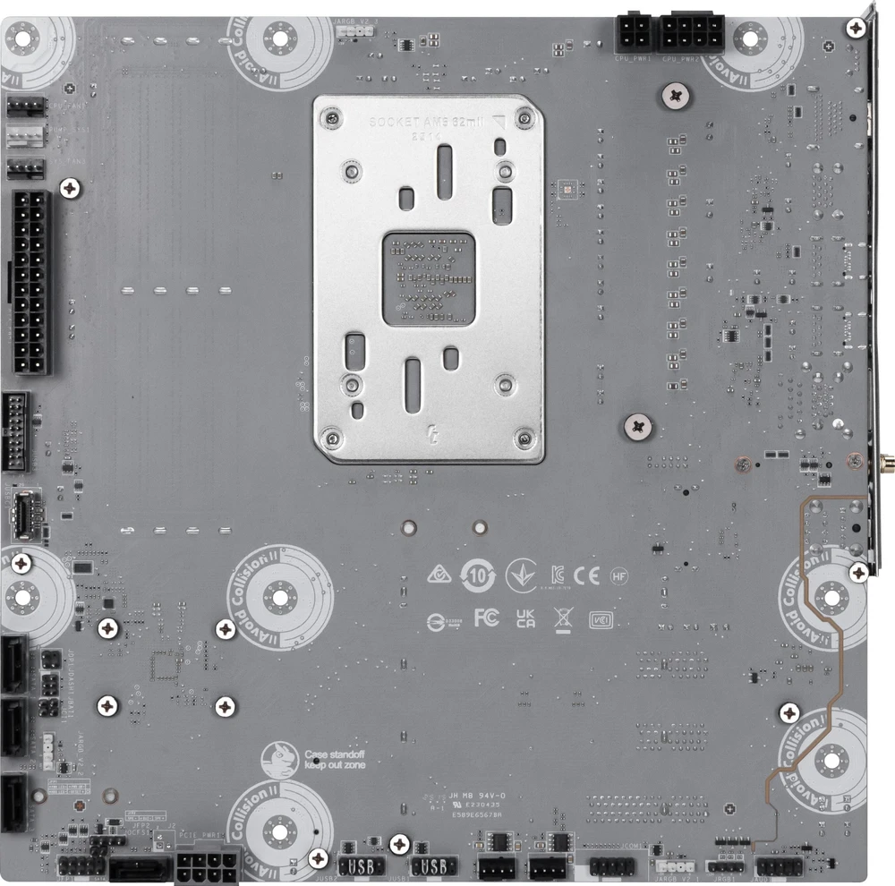 Pagrindinė plokštė MSI AM5 PRO B850M-A WIFI PZ M-ATX AMD B850 Lizdas AM5 micro ATX