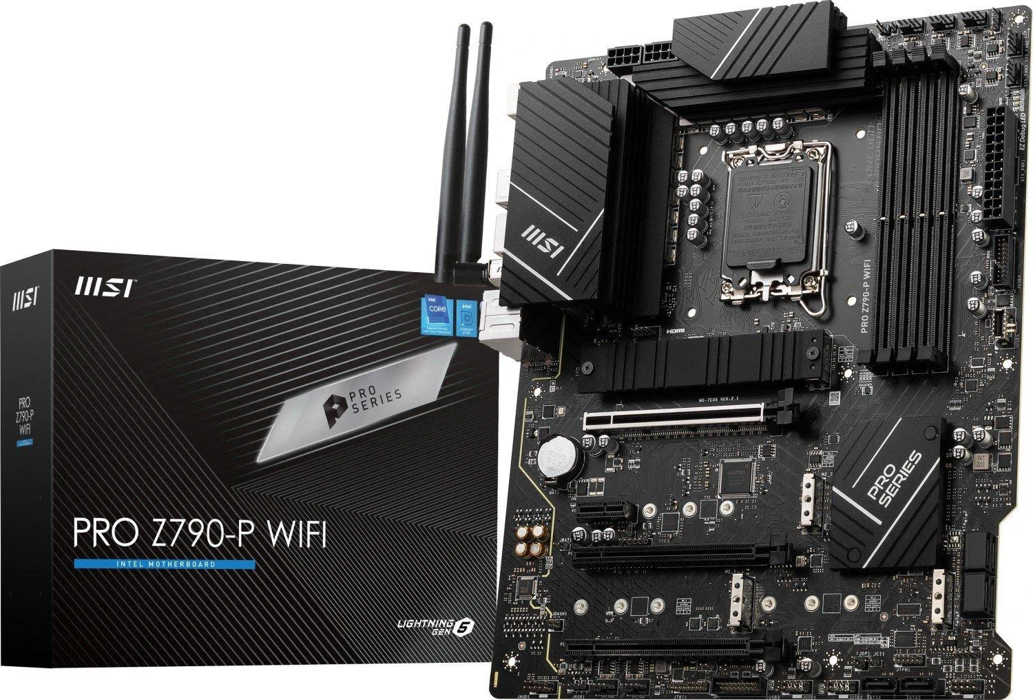 Pagrindinė plokštė MSI PRO Z790-P WIFI