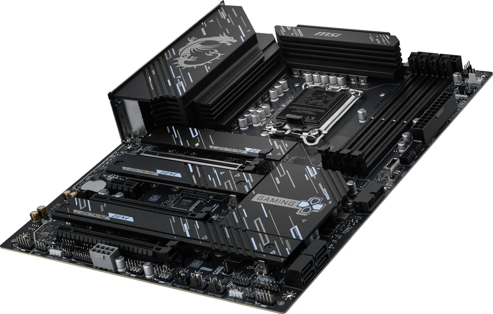 Pagrindinė plokštė MSI Z890 GAMING PLUS WIFI | Procesorių šeima Intel | Procesoriaus lizdas LGA1851 | DDR5 UDIMM | Palaikomos standžiojo disko sąsajos SATA, M.2 | SATA jungčių skaičius 4
