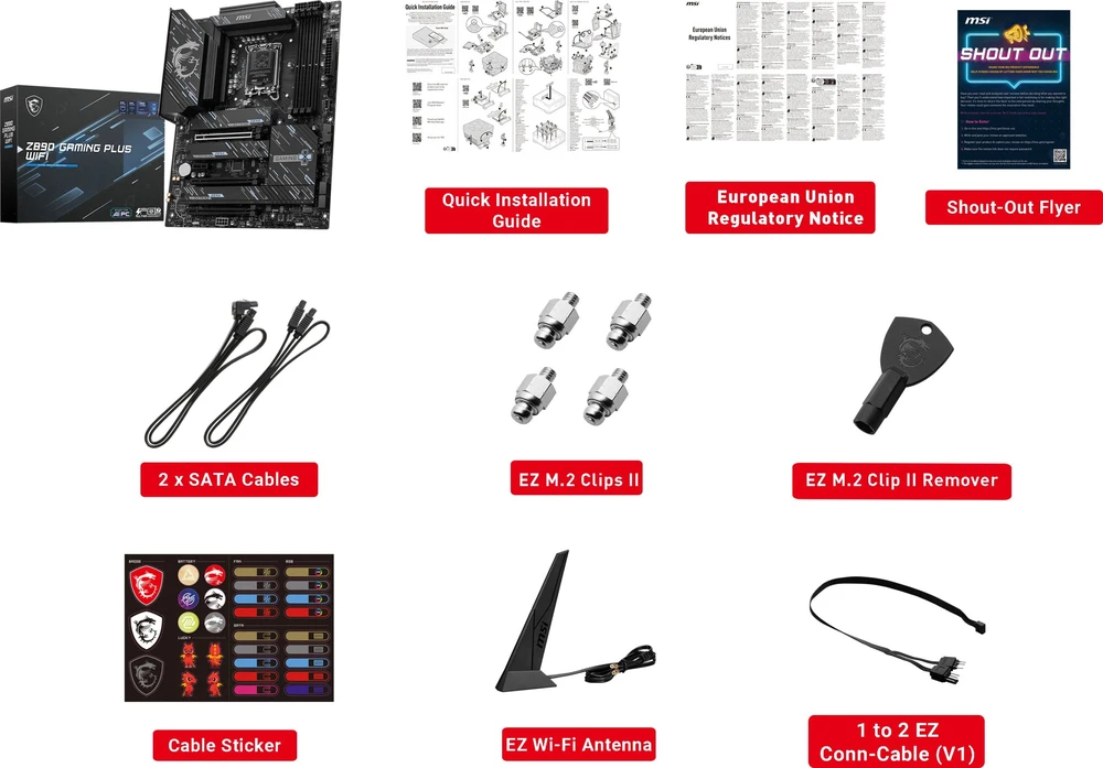 Pagrindinė plokštė MSI Z890 GAMING PLUS WIFI | Procesorių šeima Intel | Procesoriaus lizdas LGA1851 | DDR5 UDIMM | Palaikomos standžiojo disko sąsajos SATA, M.2 | SATA jungčių skaičius 4